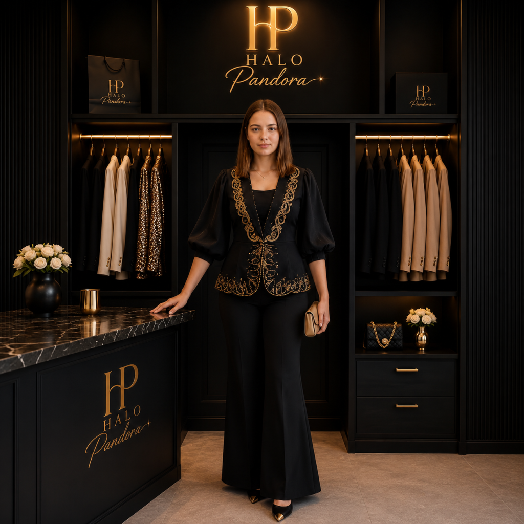 Black Pants Suit